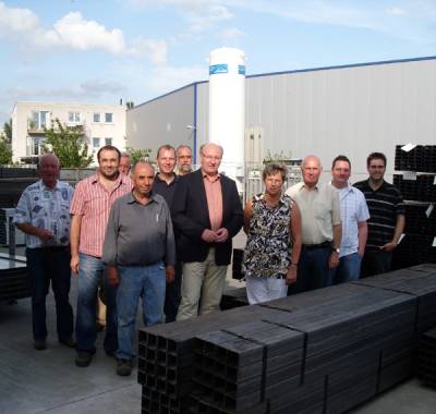 22.07.2009, Besuch bei der Firma Metallbau GÜNGÖR GmbH & Co. KG