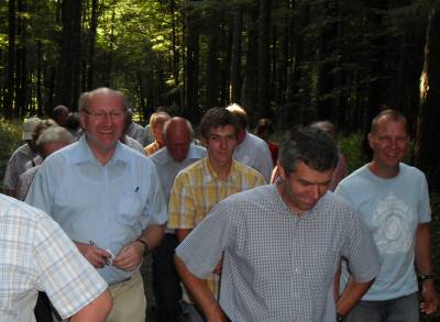 05.08.2009, Visite im Waldlabor