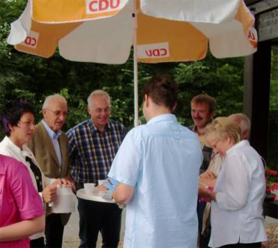 09.08.2009, politisches Frühstück in Schlückingen