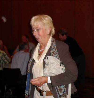 11.08.2009, Gründung der Senioren-Union Wickede (Ruhr), im Bild: Gertrud Sternschulte - Vorsitzende der Senioren-Union Werl