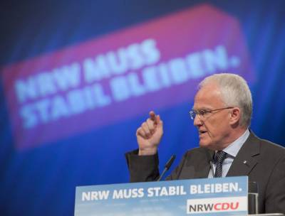 10.04.2010, Wahlkampfauftaktveranstaltung der CDU NRW in der Arena Oberhausen