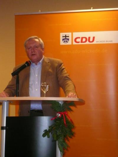 08.12.2010, Jahreshauptversammlung der CDU Wickede (Ruhr)- Bernhard Schulte-Drüggelte MdB - Aktuelles aus dem Bundestag