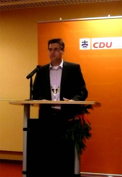 08.12.2010, Jahreshauptversammlung der CDU Wickede (Ruhr)