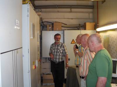 02.08.2011, Besuch des Hofes Wilhelm Seemer (Bio-Gasanlage) im Bio-Energiedorf Wallen (Meschede)- technisches Herzstück der Bio-Gasanlage